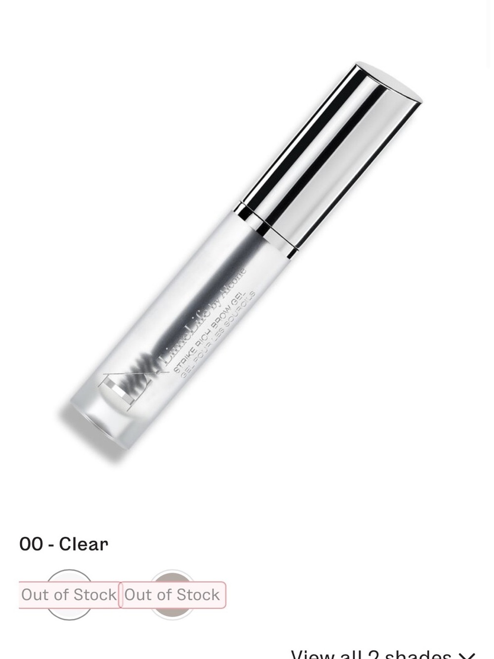 Limelife Clear Lash & Brow Gel